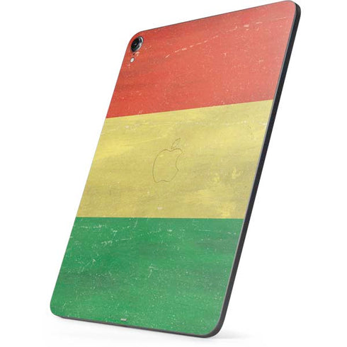 Bolivia Flag Distressed Apple iPad Pro Skin